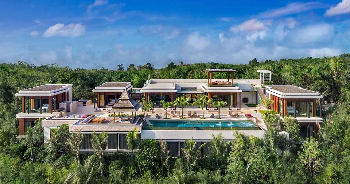 Layan Residences by Anantara luxury villa exterior view