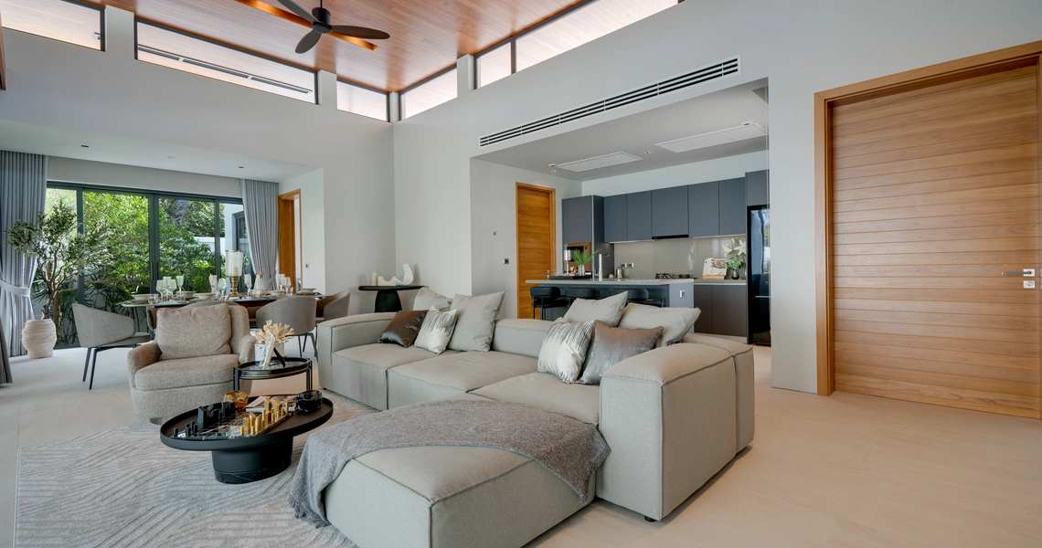 Botanica Modern Loft ll luxury villa - Living area