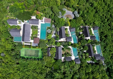 Panacea Retreat - Residence Aerial View