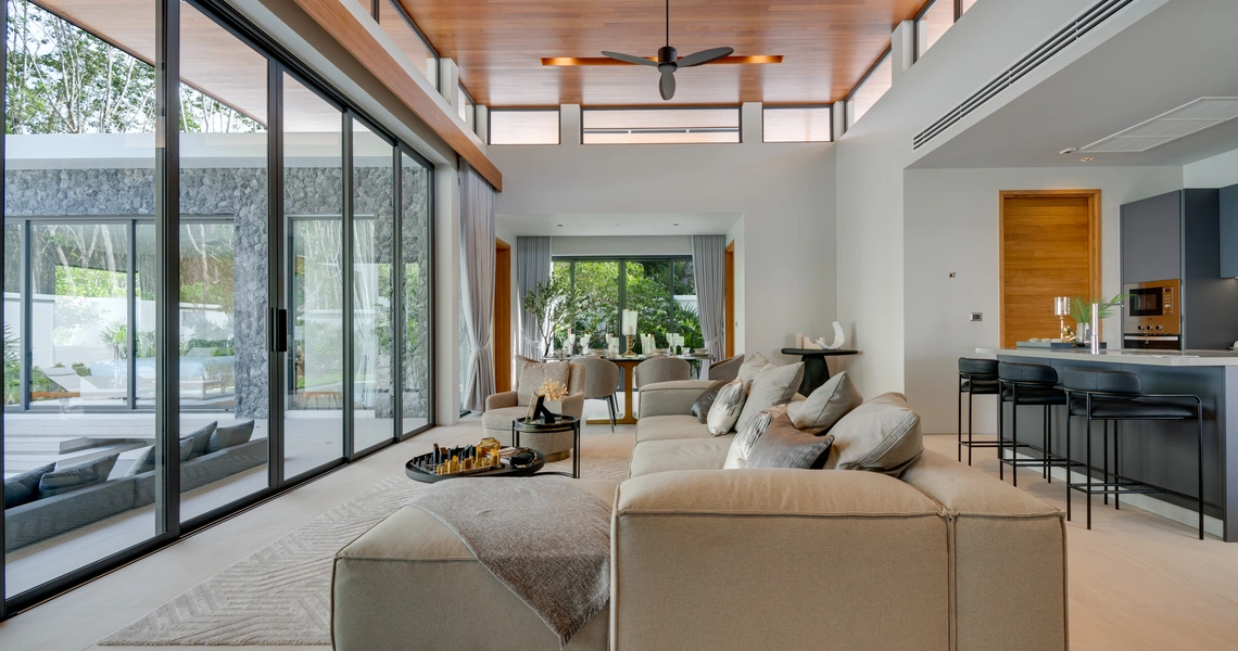 Modern Loft design - Living area