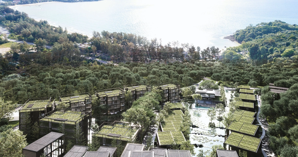 Condominium on Phuket MGallery Residences MontAzure Lakeside exterior