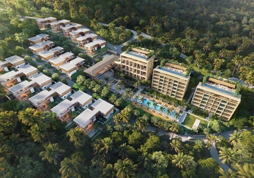 Kiara Reserve Residences - aerial view