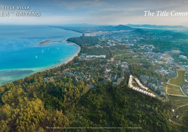 The Title Villa Estella Naiyang - Bird View