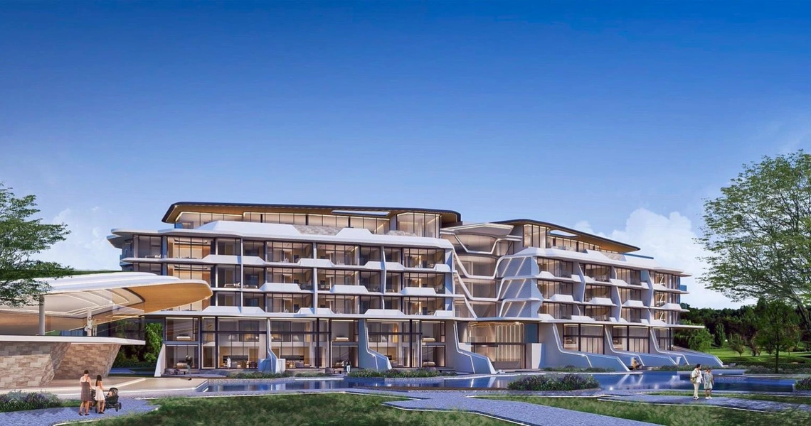 Botanica Hythe luxury condo - exterior and architecture
