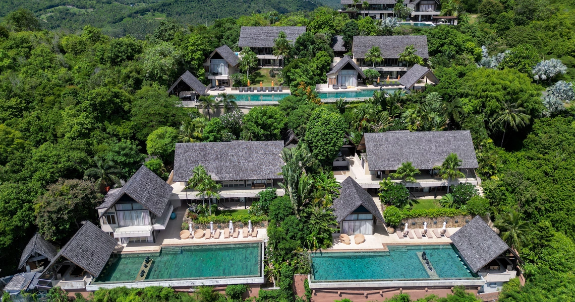 Panacea Retreat - Residence Aerial View