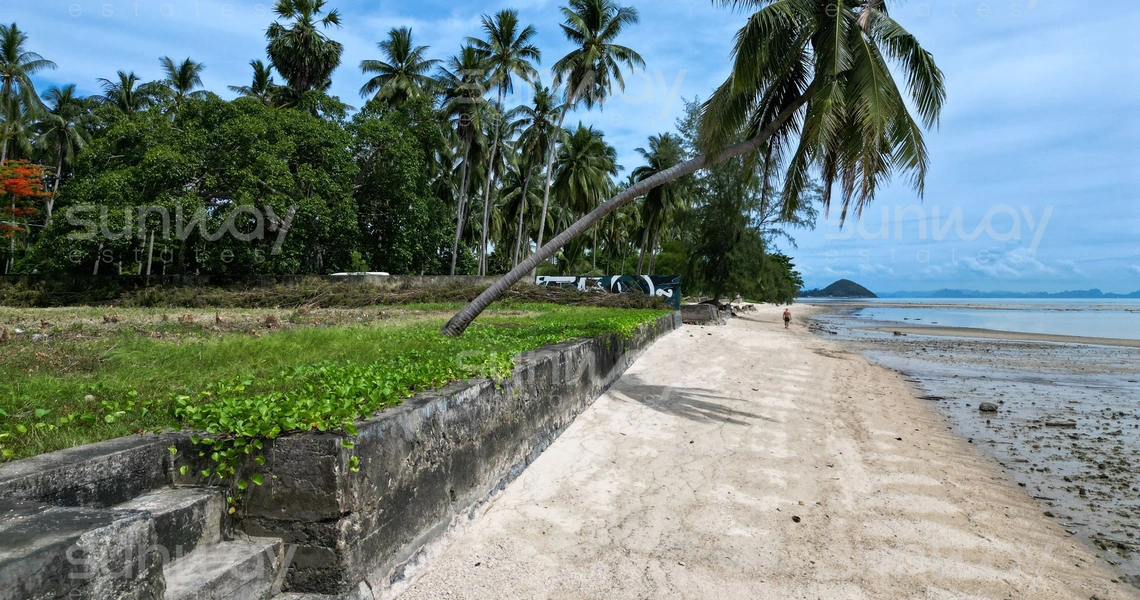 Nathon Town Beach Land - Bird eye view