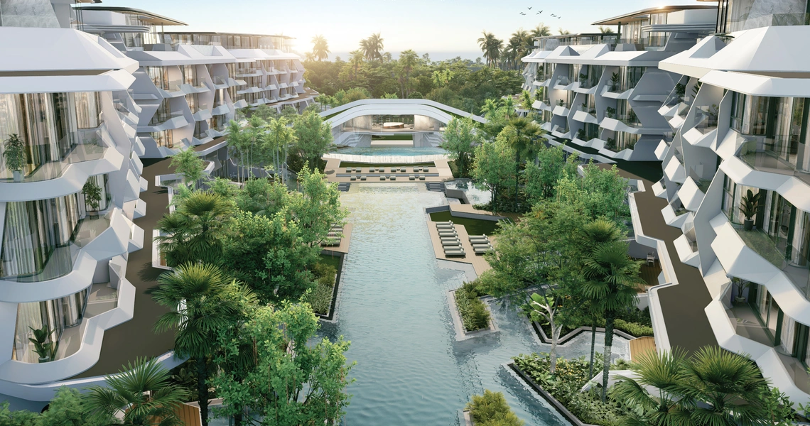 Botanica Hythe luxury condo - Building