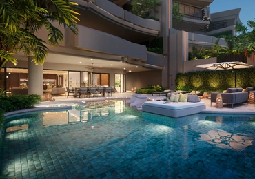 Seaview - Residences - Eveing pool