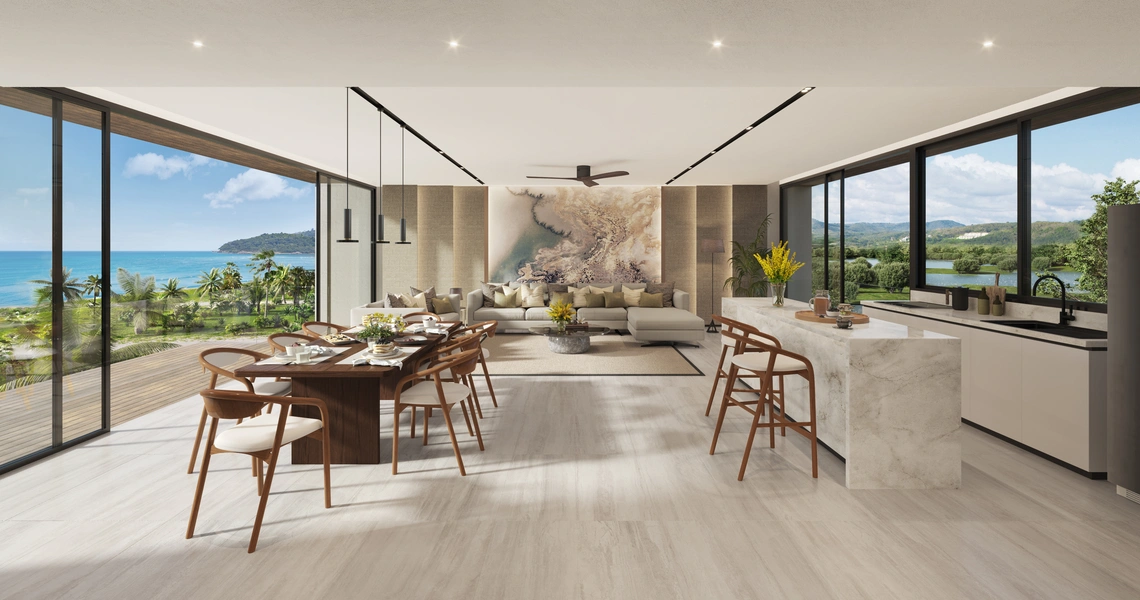 Beach Terraces - interior 1