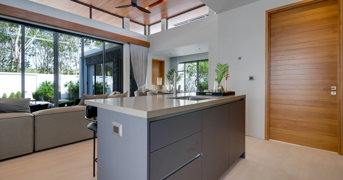 Modern Loft design - Kitchen area