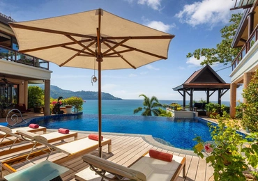 Ocean Front Villa - Relaxing area