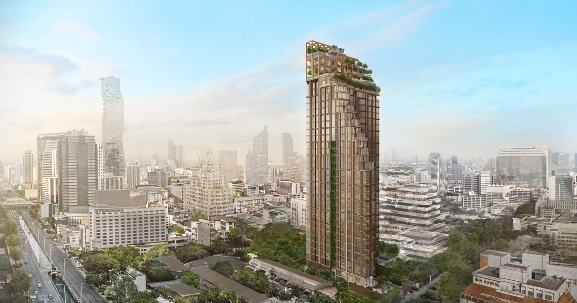 ROMM Convent - aerial view of the building