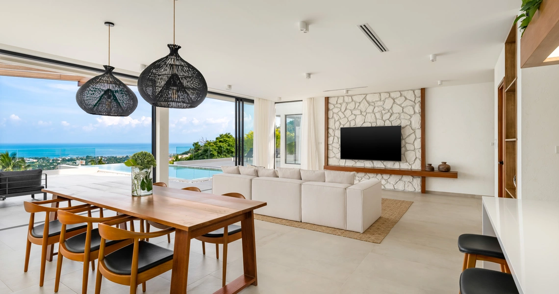 Istani Villa Azure - Dinning area