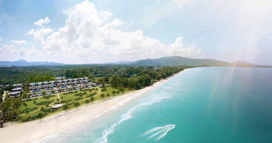 Banyan Tree Grand Residences - Oceanfront Villas - Aerial view