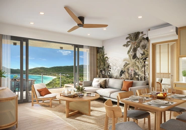 Laguna Seaside - Living Area 2 Bedrooms