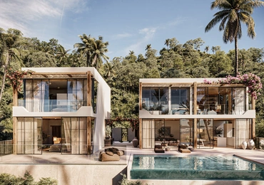 Chandra Samui designer villas - villa exterior