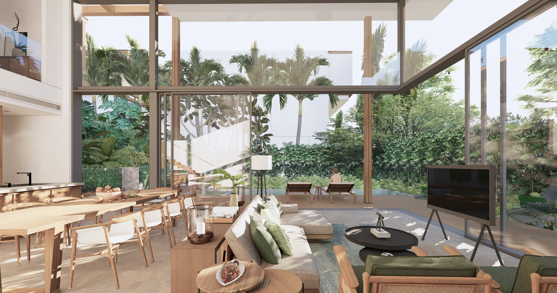 Kiara Reserve Residences - Villa 4 Bedrooms -  Living area 2
