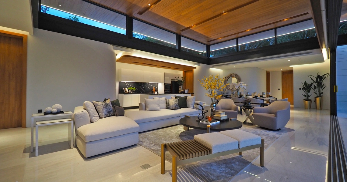 Botanica Ocean Valley - Night time living area