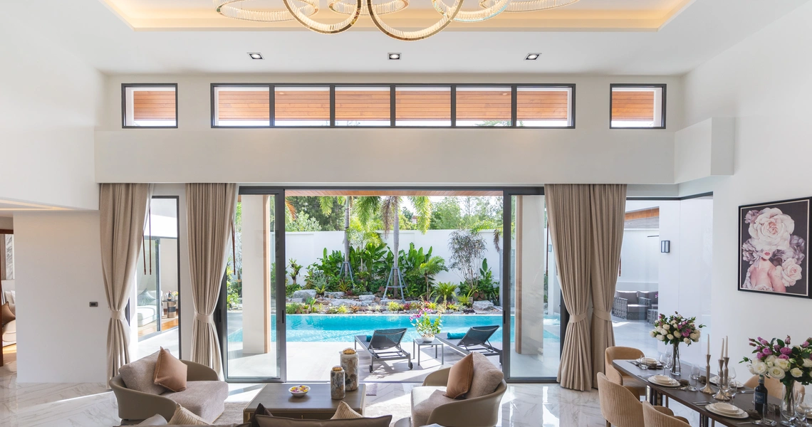 The Breeze Villas - Living Area