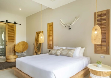 Luxury villas on Phuket Manick Hillside bedroom
