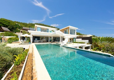 Luxury villas on Samui Villa Turquoise swimming pool
