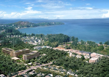 Sudara Phuket luxury condo - Aerial