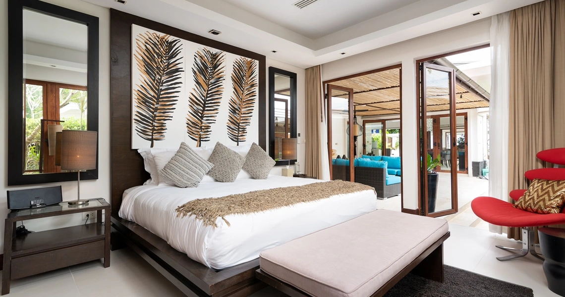 Samui Beachfront Villa Chi - bedroom 2