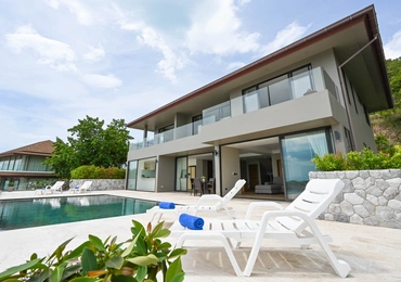 Luxury villas on Samui Villa Kelly 6 Bedroom Seaview Pool Villa swimming pool