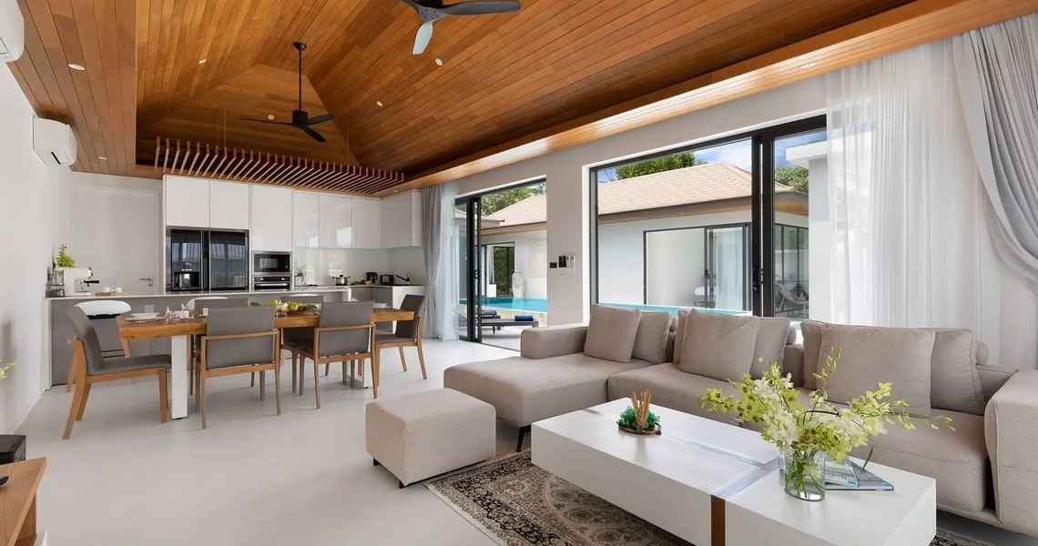 Villa Paradise – Living room area