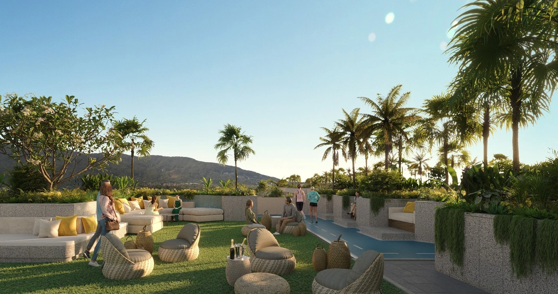 Condominium on Phuket Laguna Beachside exterior