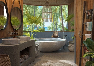 Kunkhao Tara Villas–Bathroom