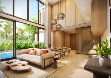 Balco Phuket luxury villas - Signature villa living room