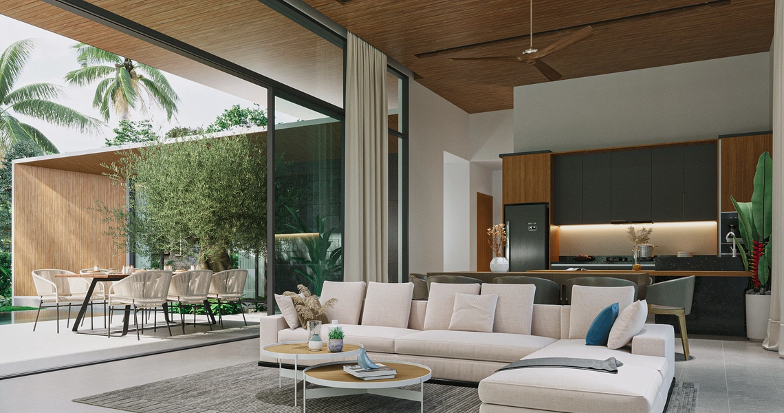 Zen design - Living area