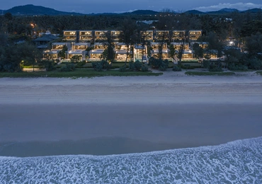 Veyla Natai beachfront villas view from the sea