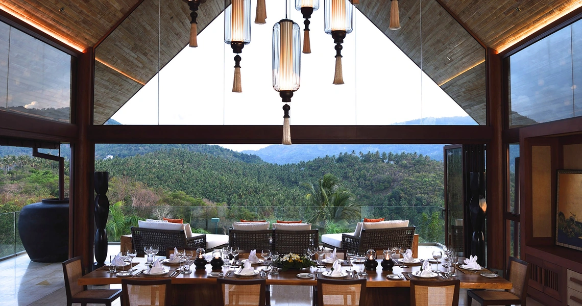 Panacea Retreat Villa Praana – Dinning area