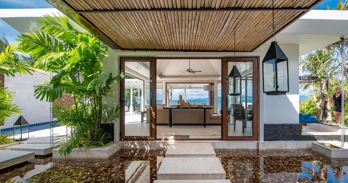 Samui Beachfront Villa Chi - main pavilion