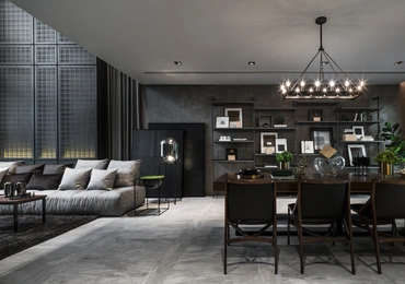 Malton Ari Bangkok Luxury Houses Tropical Loft Dining