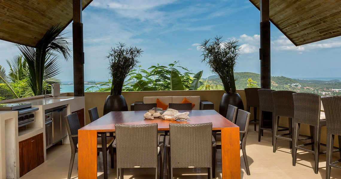 Panacea Retreat -  Outdoor dining table