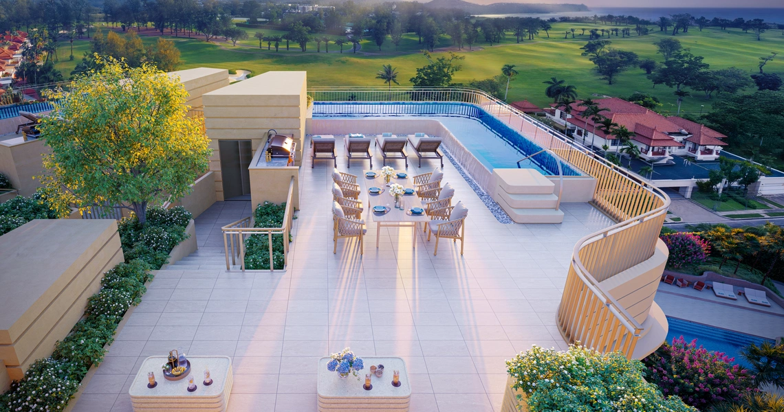 Laguna Golf Residences Hibiscus - Rooftop