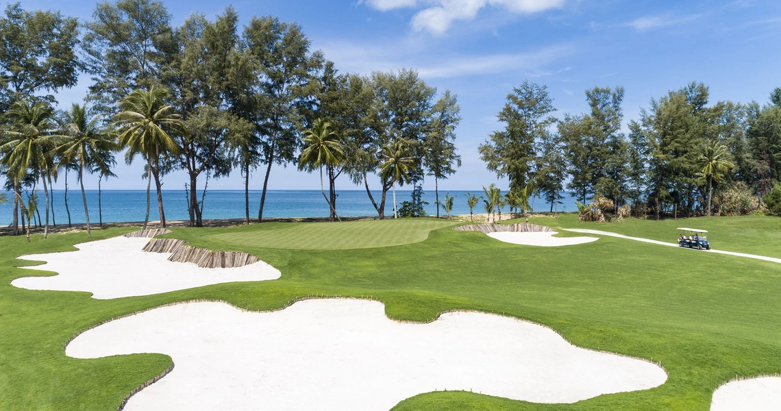Aquella Lakeside Phang Nga golf villa golf course
