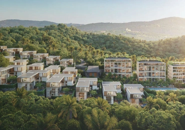 Kiara Reserve Residences - aerial view