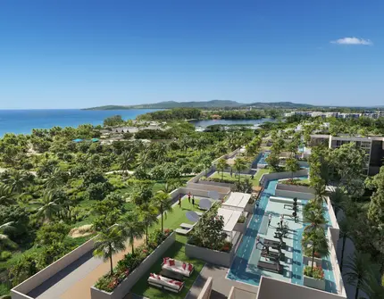 Condominium on Phuket Laguna Beachside exterior