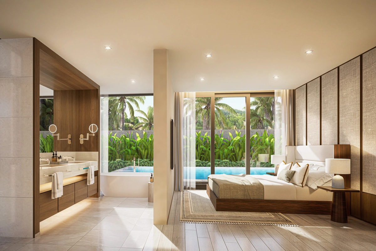 Balco Phuket luxury villas - Signature villa bedroom