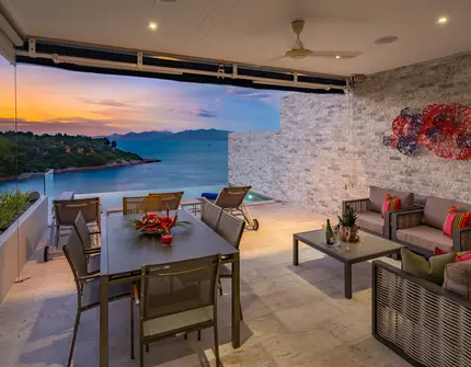 Samui Bayside - Luxury Villas in an Idyllic Beachside Setting  Living Area