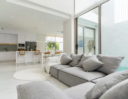 Luxury villas on Phuket The Residence Living area