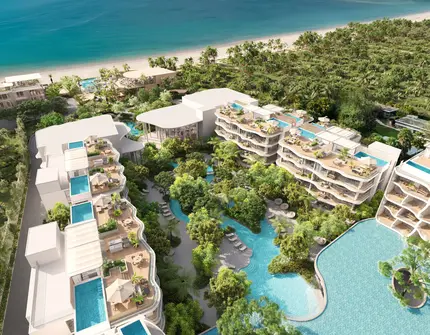 Garrya Residences Phuket beachfront resort - hotel and clubhouse