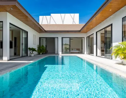Hideway Villa Samui - pool and villa shot