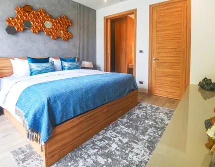 Wilawan Villas - Bedroom Blue