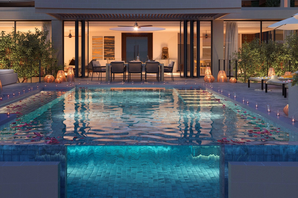 Banyan Tree Grand Residences - Ocean-Night