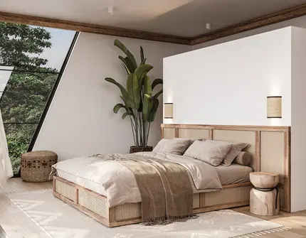Chandra Samui designer villas - second bedroom